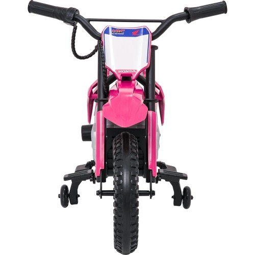 Motocykl elektryczny Honda CFR450R, różowy