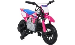 Motocykl elektryczny Honda CFR450R, różowy