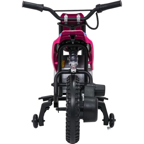 Motocykl elektryczny Honda CFR450R, różowy