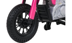 Motocykl elektryczny Honda CFR450R, różowy