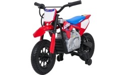 Motocykl elektryczny Honda CRF450R, czerwony