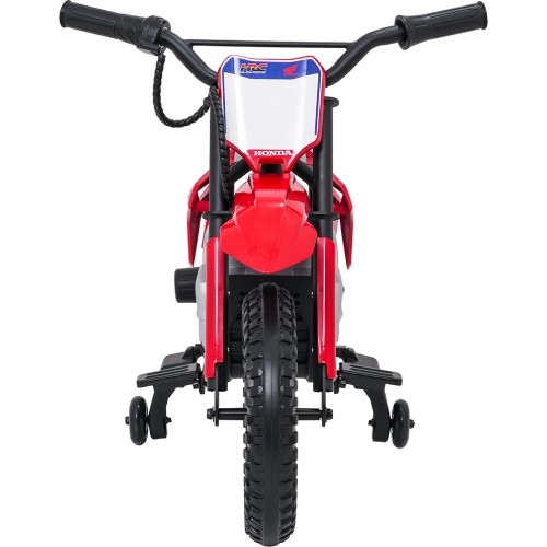 Motocykl elektryczny Honda CRF450R, czerwony