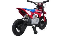 Motocykl elektryczny Honda CRF450R, czerwony