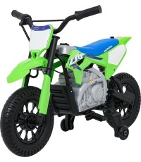 Motocykl elektryczny Honda CFR450R, zielony