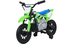 Motocykl elektryczny Honda CFR450R, zielony
