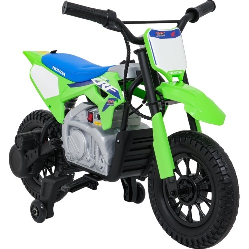 Motocykl elektryczny Honda CFR450R, zielony