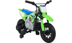 Motocykl elektryczny Honda CFR450R, zielony