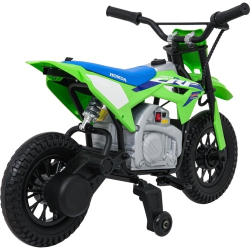 Motocykl elektryczny Honda CFR450R, zielony