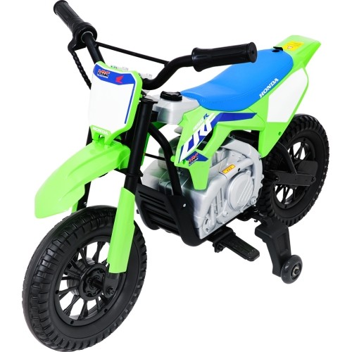 Motocykl elektryczny Honda CFR450R, zielony