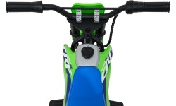 Motocykl elektryczny Honda CFR450R, zielony