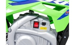 Motocykl elektryczny Honda CFR450R, zielony