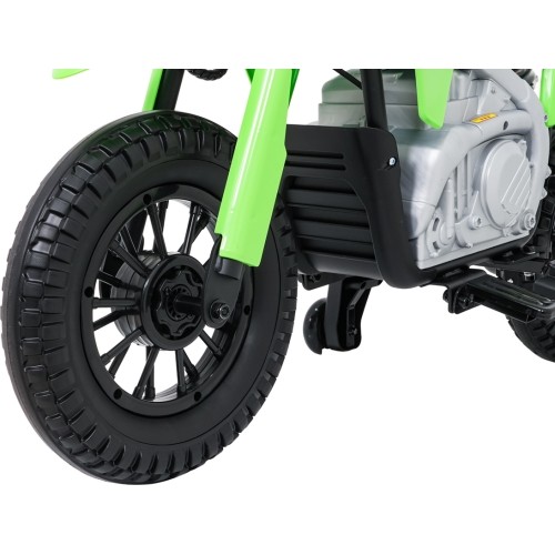 Motocykl elektryczny Honda CFR450R, zielony