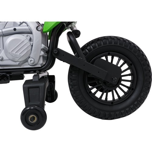 Motocykl elektryczny Honda CFR450R, zielony