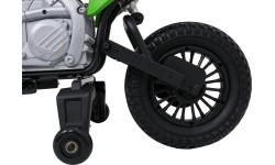 Motocykl elektryczny Honda CFR450R, zielony