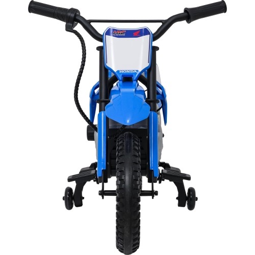 Motocykl elektryczny Honda CFR450R, niebieski