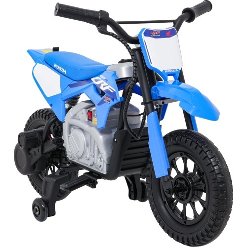 Motocykl elektryczny Honda CFR450R, niebieski