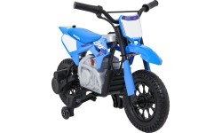 Motocykl elektryczny Honda CFR450R, niebieski