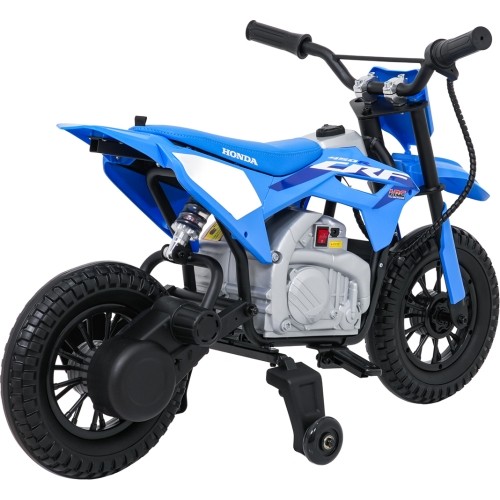 Motocykl elektryczny Honda CFR450R, niebieski