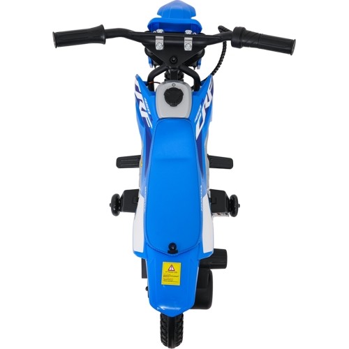 Motocykl elektryczny Honda CFR450R, niebieski