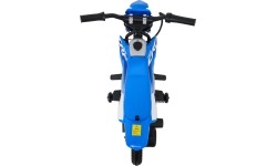 Motocykl elektryczny Honda CFR450R, niebieski