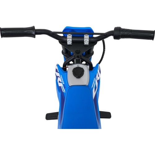 Motocykl elektryczny Honda CFR450R, niebieski