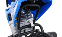Motocykl elektryczny Honda CFR450R, niebieski