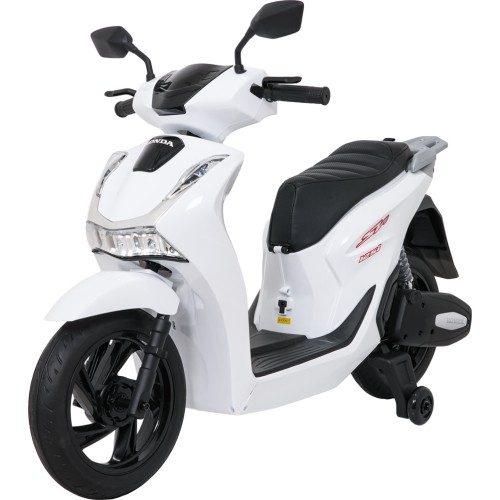 Motorower elektryczny dla dzieci Honda SH125I, biały