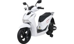 Motorower elektryczny dla dzieci Honda SH125I, biały