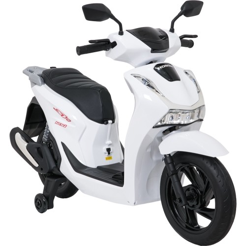 Motorower elektryczny dla dzieci Honda SH125I, biały