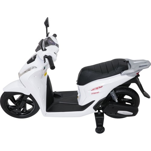 Motorower elektryczny dla dzieci Honda SH125I, biały