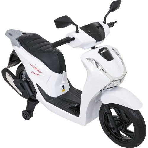 Motorower elektryczny dla dzieci Honda SH125I, biały