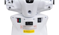 Motorower elektryczny dla dzieci Honda SH125I, biały