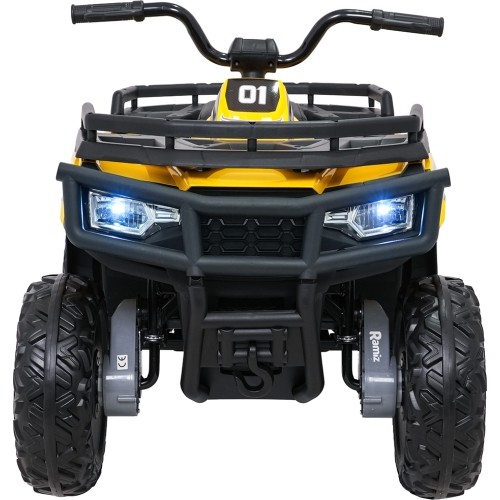 Quad 4x4 ATV WOLF, żółty