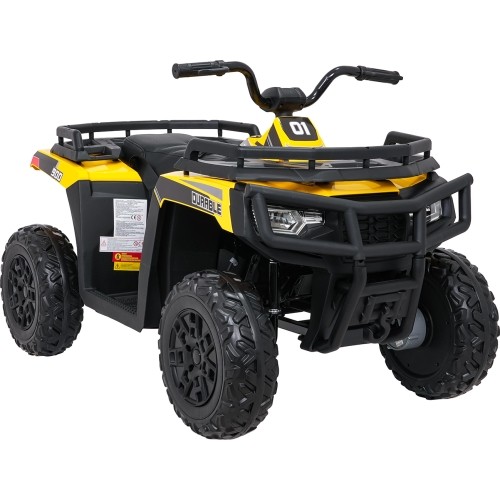 Quad 4x4 ATV WOLF, żółty