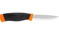 Nóż Morakniv Companion F Heavy Duty, stal węglowa, pomarańczowy