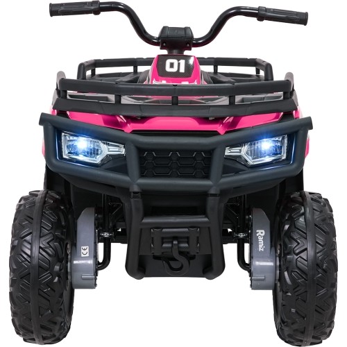 Pojazd elektryczny dla dzieci WOLF Pink 4x4 quad, różowy