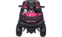 Pojazd elektryczny dla dzieci WOLF Pink 4x4 quad, różowy