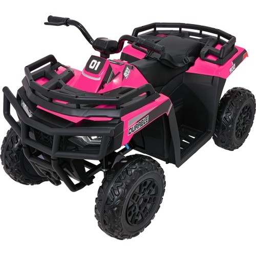 Pojazd elektryczny dla dzieci WOLF Pink 4x4 quad, różowy