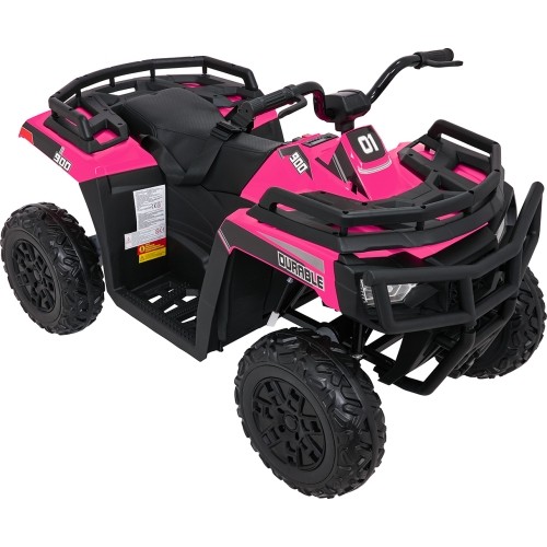 Pojazd elektryczny dla dzieci WOLF Pink 4x4 quad, różowy
