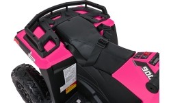 Pojazd elektryczny dla dzieci WOLF Pink 4x4 quad, różowy