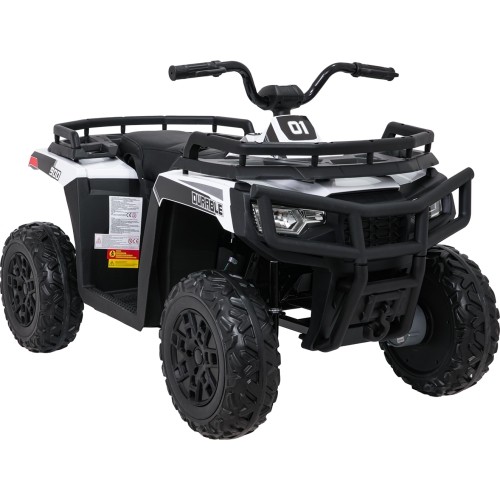 Pojazd elektryczny quad WOLF 4x4 ATV biały