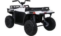 Pojazd elektryczny quad WOLF 4x4 ATV biały