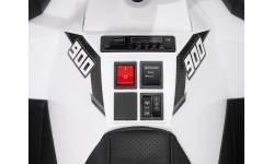 Pojazd elektryczny quad WOLF 4x4 ATV biały