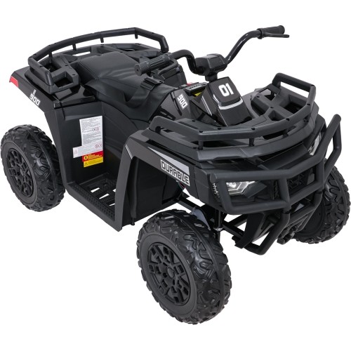 Quad 4x4 ATV WOLF, czarny