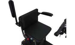 EasyGo czarny czterokołowy skuter elektryczny dla seniorów