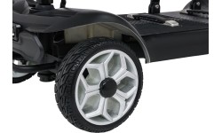 EasyGo czarny czterokołowy skuter elektryczny dla seniorów