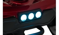 EasyGo czerwony czterokołowy skuter elektryczny dla seniorów
