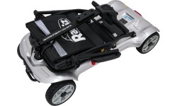 Czterokołowy skuter elektryczny dla seniorów EasyGo szary
