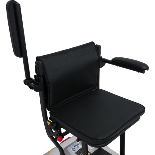 Czterokołowy skuter elektryczny dla seniorów EasyGo szary