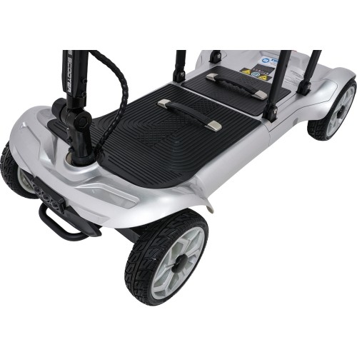Czterokołowy skuter elektryczny dla seniorów EasyGo szary